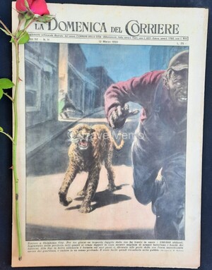 Copertina Domenica del Corriere n.11, 12 Marzo 1950