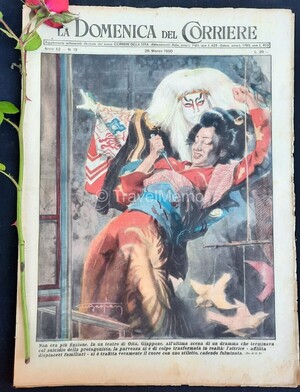 Copertina Domenica del Corriere n.13, 26 Marzo 1950