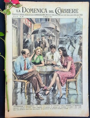 Copertina Domenica del Corriere n.20, 14 Maggio 1950