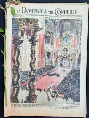 Copertina Domenica del Corriere n.24, 11 Giugno 1950