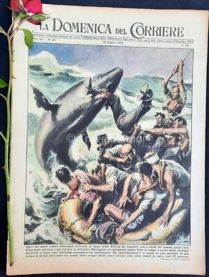 Copertina Domenica del Corriere n.25, 18 Giugno 1950