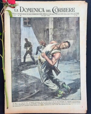 Copertina Domenica del Corriere n.29, 16 Luglio 1950
