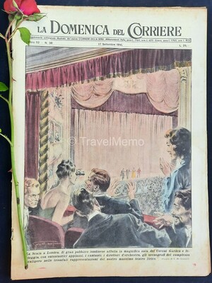 Copertina Domenica del Corriere n.38, 17 Settembre 1950