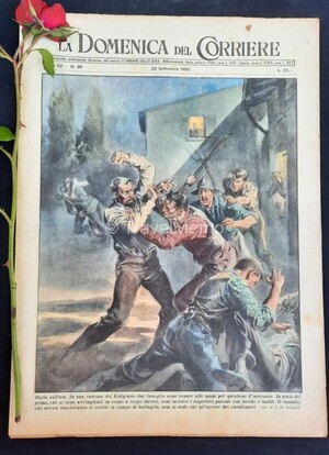 Copertina Domenica del Corriere n.39, 24 Settembre 1950