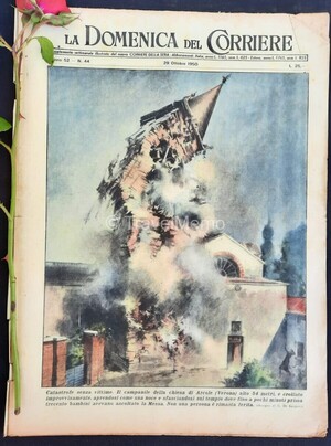 Copertina Domenica del Corriere n.44, 29 Ottobre 1950