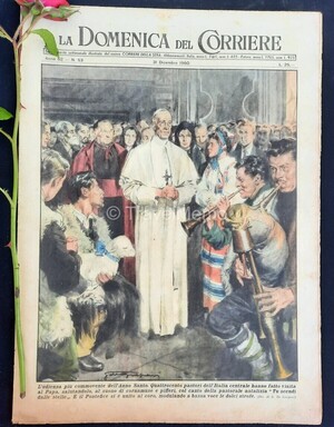 Copertina Domenica del Corriere n.53, 31 Dicembre 1950