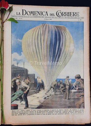 Copertina Domenica del Corriere n.9, 4 Marzo 1951