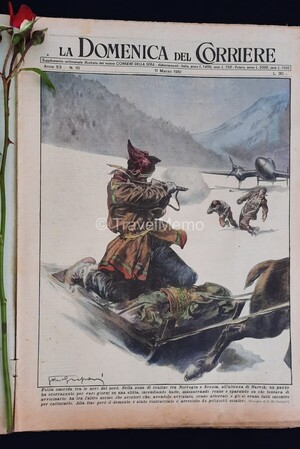 Copertina Domenica del Corriere n.10, 11 Marzo 1951