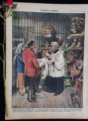 Copertina Domenica del Corriere n.20, 20 Maggio 1951