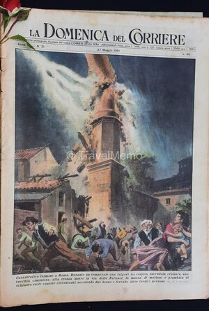 Copertina Domenica del Corriere n.21, 27 Maggio 1951