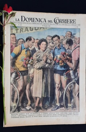 Copertina Domenica del Corriere n.1951, 10 Giugno 1951