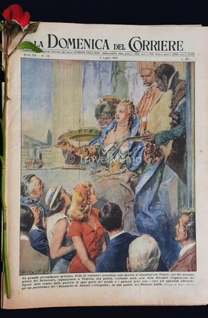 Copertina Domenica del Corriere n.1951, 1 Luglio 1951