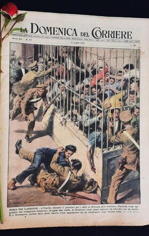 Copertina Domenica del Corriere n.27, 8 Luglio 1951