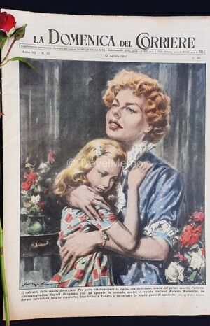 Copertina Domenica del Corriere n.32, 12 Agosto 1951