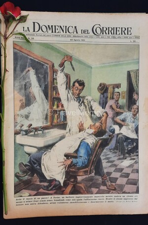 Copertina Domenica del Corriere n.33, 19 Agosto 1951