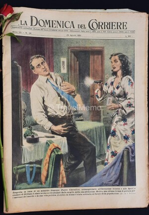 Copertina Domenica del Corriere n.34, 26 Agosto 1951