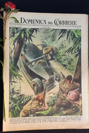 Copertina Domenica del Corriere n.42, 21 Ottobre 1951
