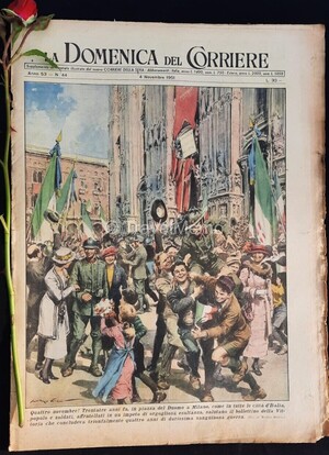 Copertina Domenica del Corriere n.44, 4 Novembre 1951