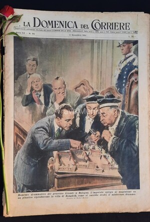 Copertina Domenica del Corriere n.45, 11 Novembre 1951