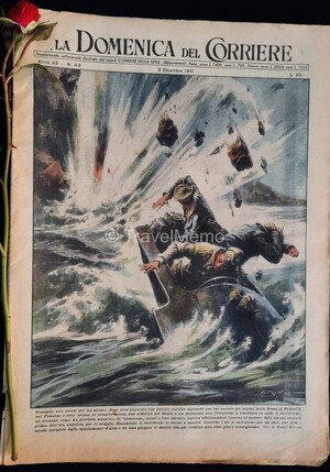 Copertina Domenica del Corriere n.49, 9 Dicembre 1951