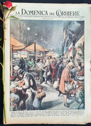 Copertina Domenica del Corriere n.51, 23 Dicembre 1951