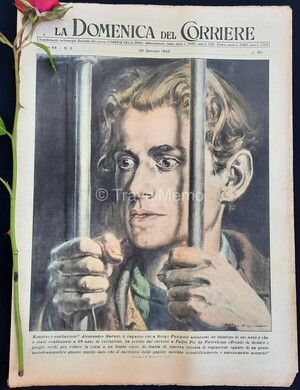 Copertina Domenica del Corriere n.3, 20 Gennaio 1952