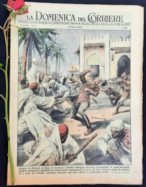 Copertina Domenica del Corriere n.5, 3 Febbraio 1952
