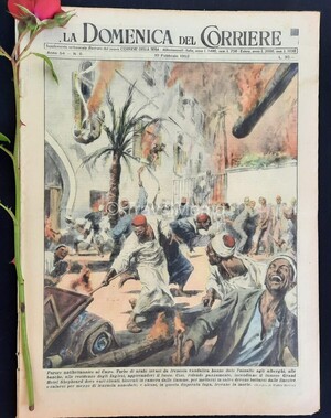 Copertina Domenica del Corriere n.6, 10 Febbraio 1952