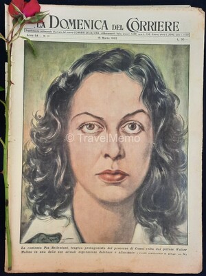 Copertina Domenica del Corriere n.11, 16 Marzo 1952