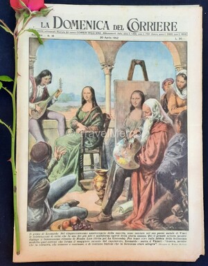 Copertina Domenica del Corriere n.16, 20 Aprile 1952