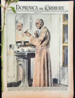 Copertina Domenica del Corriere n.18, 4 Maggio 1952