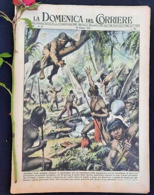 Copertina Domenica del Corriere n.21, 25 Maggio 1952