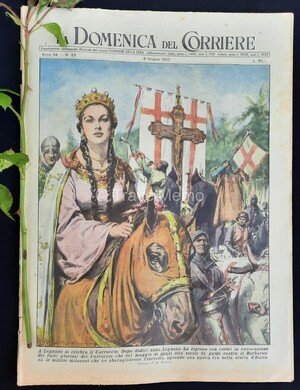 Copertina Domenica del Corriere n.23, 8 Giugno 1952