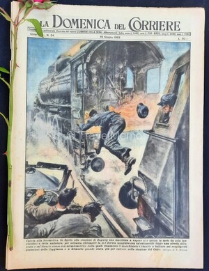 Copertina Domenica del Corriere n.24, 15 Giugno 1952