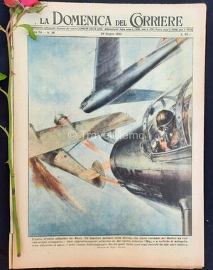 Copertina Domenica del Corriere n.26, 29 Giugno 1952