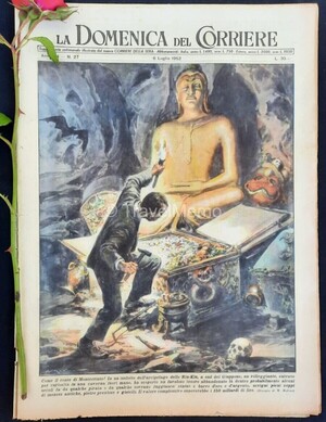 Copertina Domenica del Corriere n.27, 6 Luglio 1952