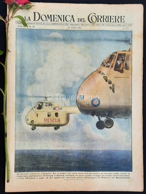 Copertina Domenica del Corriere n.30, 27 Luglio 1952