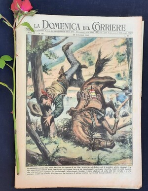 Copertina Domenica del Corriere n.39, 28 Settembre 1952