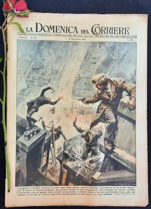 Copertina Domenica del Corriere n.46, 16 Novembre 1952
