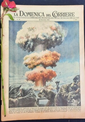 Copertina Domenica del Corriere n.48, 30 Novembre 1952