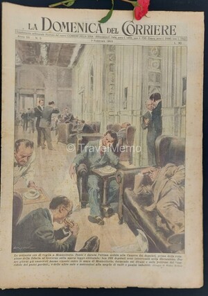 Copertina Domenica del Corriere n.5, 1 Febbraio 1953