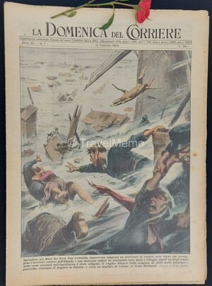 Copertina Domenica del Corriere n.1953, 15 Febbraio 1953