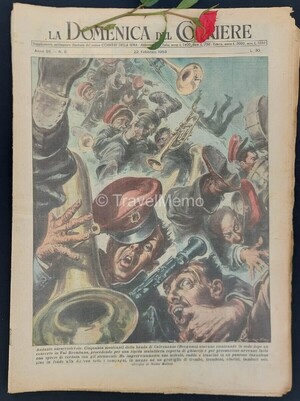 Copertina Domenica del Corriere n.8, 22 Febbraio 1953
