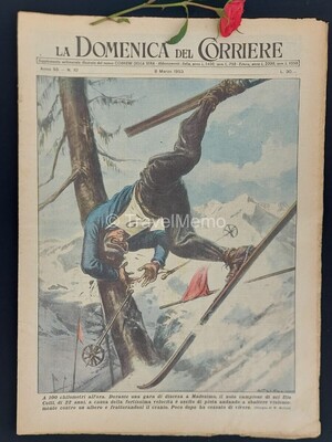 Copertina Domenica del Corriere n.10, 8 Marzo 1953