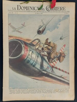 Copertina Domenica del Corriere n.12, 22 Marzo 1953