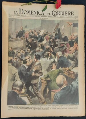 Copertina Domenica del Corriere n.15, 12 Aprile 1953