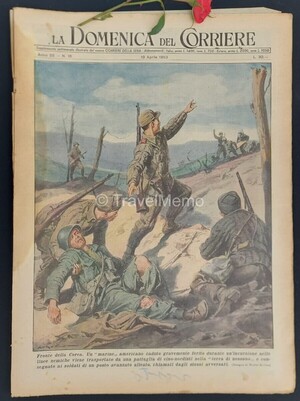 Copertina Domenica del Corriere n.16, 19 Aprile 1953