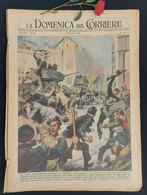 Copertina Domenica del Corriere n.26, 28 Giugno 1953