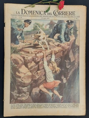 Copertina Domenica del Corriere n.29, 19 Luglio 1953