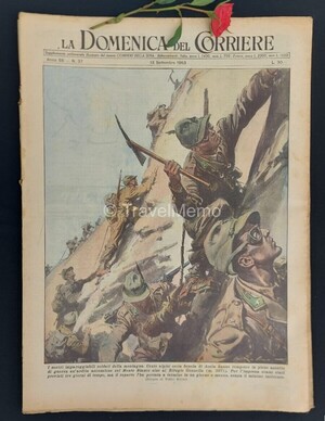 Copertina Domenica del Corriere n.37, 13 Settembre 1953